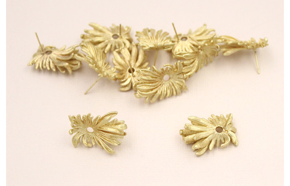 Perno Nenufar Dorado Mate 25*13mm