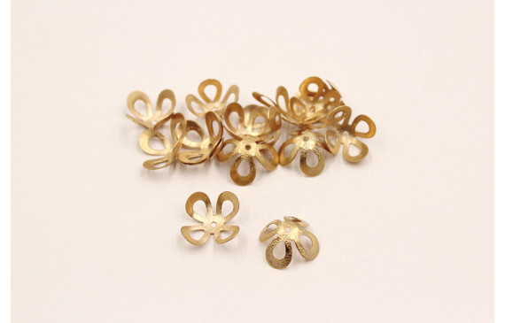 Casquilla 4 Pétalos ORO