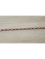 Cadena con bolas de resina Rosa de 2mm