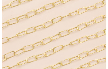 Cadena Eslabón aplastado soldado 15*7mm