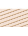 Tira cuero 1 metro-  2mm*0,7 grosor Beige