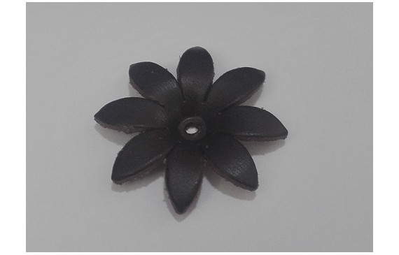 Flor 30mm  Marrón oscuro