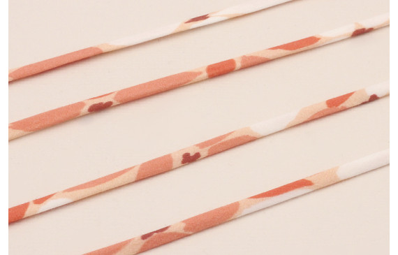 Lazo Liberty 4mm Colores rosas-Coral