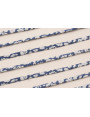 Lazo Liberty 4mm Tonos Blancos y Azules