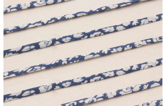 Lazo Liberty 4mm Tonos Blancos y Azules