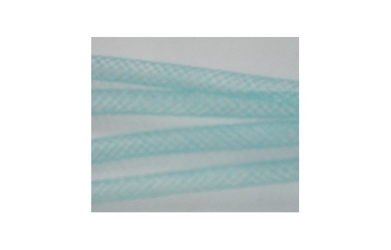 Malla tubular hueca 4mm Azul