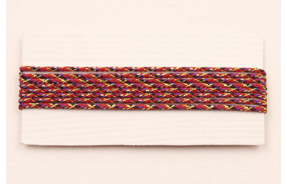 Micro Driza 0,9mm color Rojo vivo y Oro