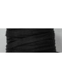 Cinta de seda Natural cosida 5-7mm Negra