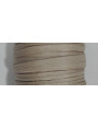 Cinta de seda Natural cosida 5-7mm gris claro