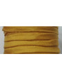 Cinta de seda Natural cosida 5-7mm mostaza