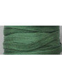 Cinta de seda Natural cosida 5-7mm verde