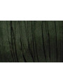 Cinta de seda Natural cosida 5-7mm verde oscuro
