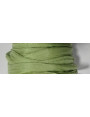 Cinta de seda Natural cosida 5-7mm verde claro