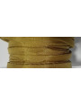 Cinta de seda Natural cosida 5-7mm mostaza-cobre