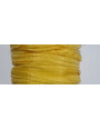 Cinta de seda Natural cosida 5-7mm Amarilla