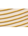 Cordón de SEDA 3mm relleno color Amarillo