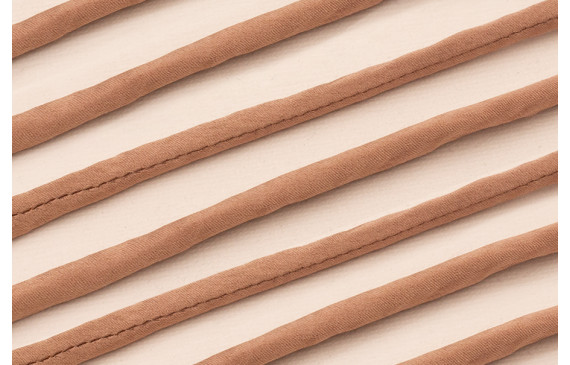 Cordón de SEDA 3mm relleno color Cobrizo