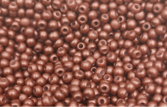 10 gramos de Abalorio cristal Granate metalizado