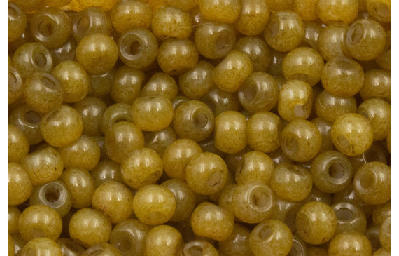 10 gramos Abalorio Verde musgo 4mm