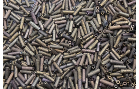 10 gramos de Canutillo de 6mm color Cobrizo