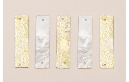 Liston Plata y Oro 30*8mm