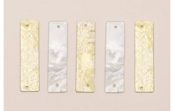 Liston Plata y Oro 30*8mm