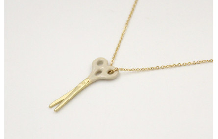 Solitario cadena acero inoxidable eslabón pequeño 