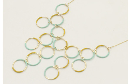 Colla babero de acero inoxidable con arandelas esm