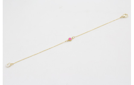 Pulsera acero inoxidable cadena eslabón pequeño co