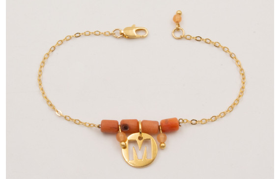 Pulsera cadena eslabón pequeño  ORO-18K-3MICRAS co