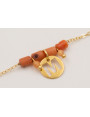 Pulsera cadena eslabón pequeño  ORO-18K-3MICRAS co