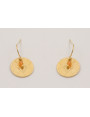 Pendientes  ORO-18K-3MICRAS pendiente gancho senci