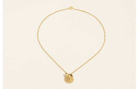 Collar cadena eslabón retorcido acero inoxidable c