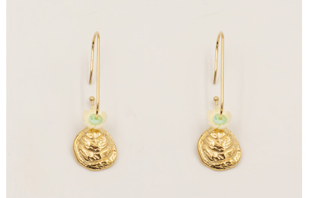 Pendientes gancho semicerrado acero inoxidable con