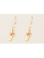 Pendientes ACERO INOXIDABLE gancho anzuelo con col
