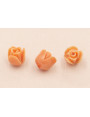 Flor Resina de Coral 6*6mm Rosa Coral