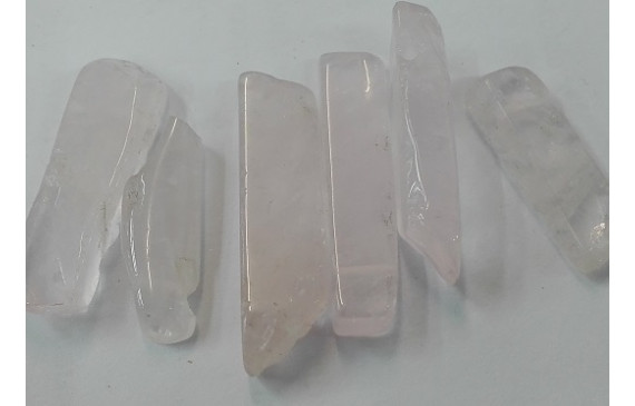 Listón de cuarzo natural Rosa 30-38*8 aprox