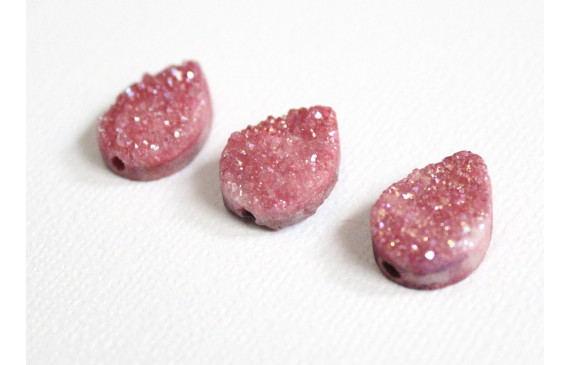 Drusa Gota 10*14 Rosa