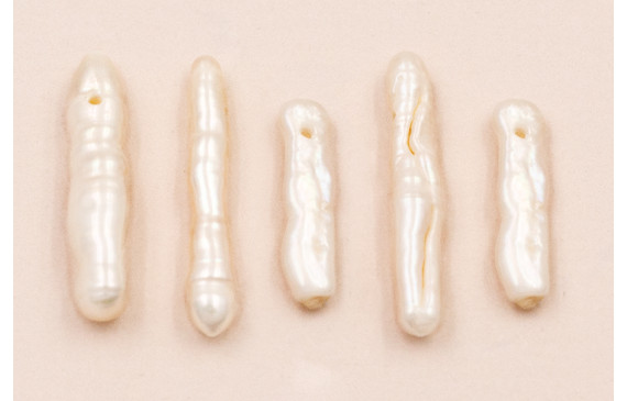 Listón de perla agujero superior 11-17mm * 3mm