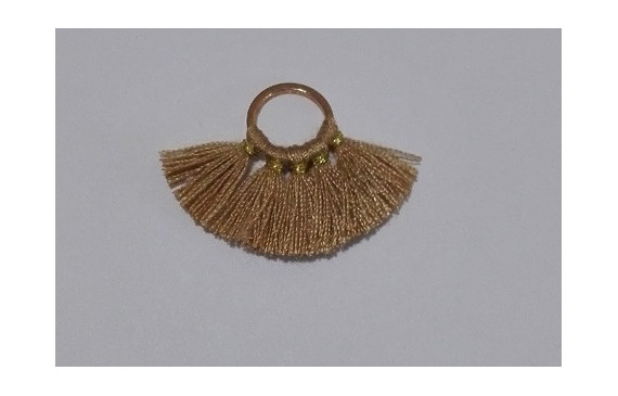 Aro 10mm Multipompón Marrón