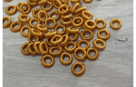 Aro Elástico 5mm. Agujero de 3mm. Mostaza