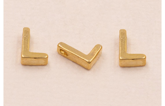 Letra L 7*6*2 Oro