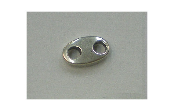 Calabrote 13mm long Plata Vieja