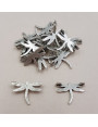 Libélula 23*13mm Plata Vieja