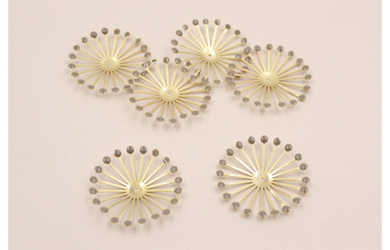 Casquilla Sol 40mm Puntas Beige