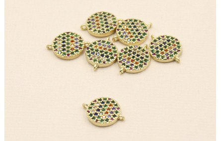 Disco doble aro de 10mm con Microbrillos