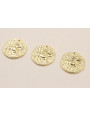 Medalla 16mm latón Dorado Horóscopo SAGITARIO