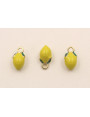 Colgante Limón 10*5mm Amarillo