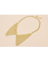 Collar Completo Pajarila 140*120mm Oro Mate