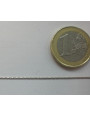 Cadena 925: 0,7mm ancho plata